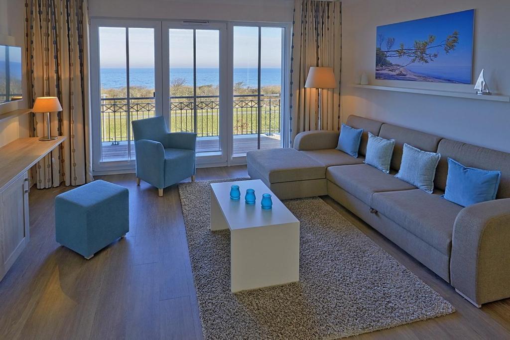 Aparthotel Waterkant Suites - Fewos Am Meer Mit Spa Börgerende-Rethwisch Rum bild